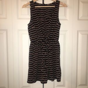 Black & Triangle Detailed Dress